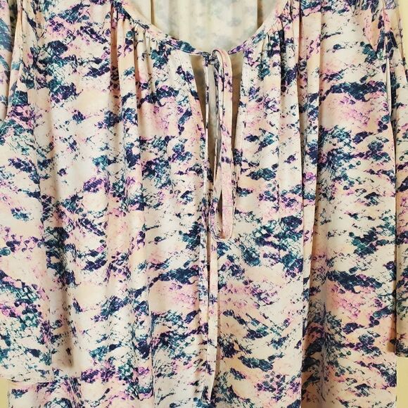 Amanda Uprichard Ora Snake Print Cold Shoulder Dress Size small - Picture 6 of 10